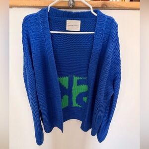Blue and Green Sweater by Panache Apparel